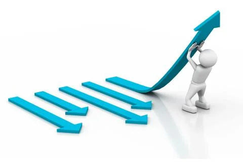 Right growth solution Stock Illustration