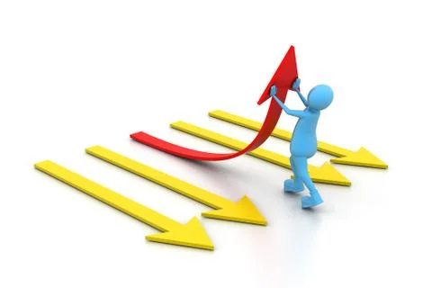 Right growth solution 스톡 일러스트