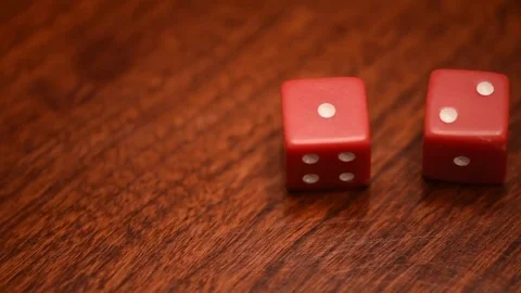 Right to left dice pan slow Stock Footage 75763526