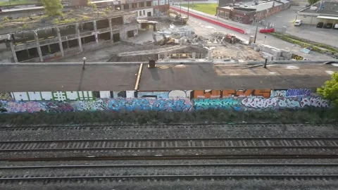 Right to left scroll video, Lincoln Street Art Park Vidéo 307876362