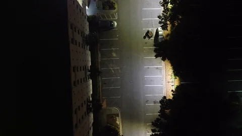 Right To Left Top Down Drone Aerial Pan Over Luxury Hotel Towards Top Of Hot Stock Footage 128990219