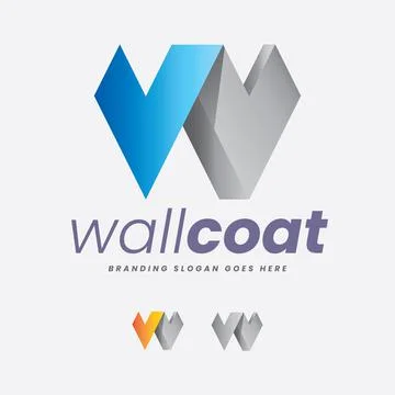 Right Point Wall Paint W Logo Stock Illustration
