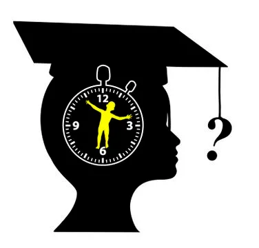 Right Time for Baby Stock Illustration