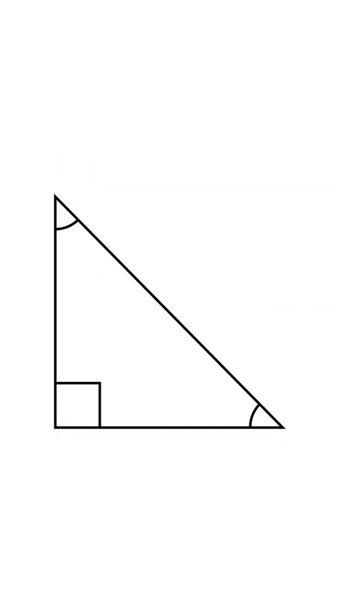 Right Triangle Geometry Formula Animation Stock Footage 346565216