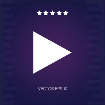 Right vector icon Stock Illustration