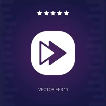 Right vector icon Stock Illustration