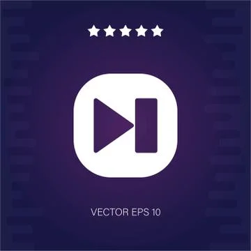 Right vector icon Stock Illustration