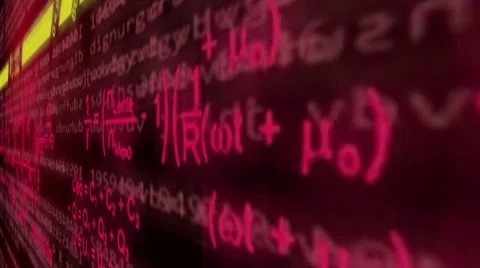 Right view - ulta dimension -  coding message - lines of data - information - Stock Footage 64871641