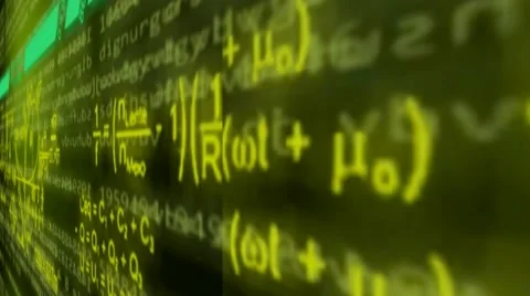 Right view - ulta dimension -  coding message - lines of data - information - Stock Footage 64871687