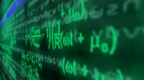 Right view - ulta dimension -  coding message - lines of data - information - Stock Footage 64871698