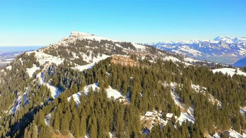 Rigi Kaltbad-First. Swiss Stock Footage 129452460