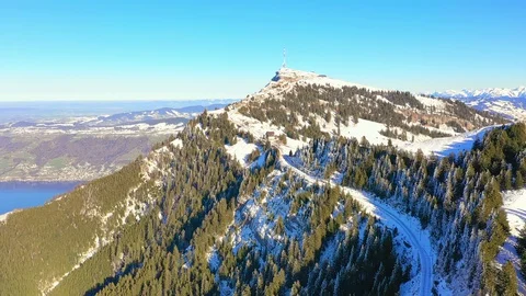Rigi Mountain. Switzerland Stock Footage 129453066