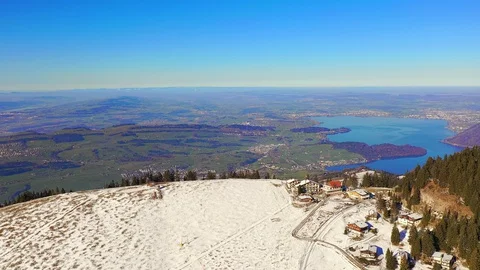 Rigi Mountain.Switzerland Stock Footage 129455520
