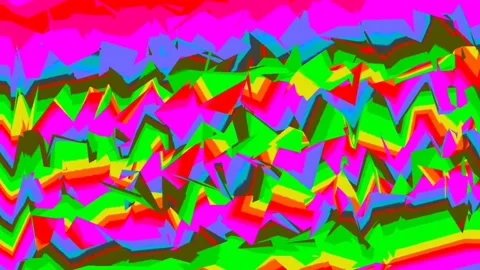 Rigid curvature of parallel colored lines. Abstract textured background. 動画素材 149262303