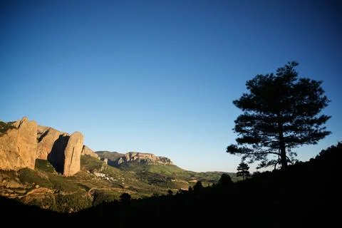 Riglos Mountains in Spain Фото
