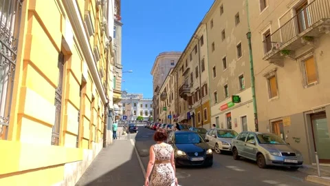 Rijeka, Croatia Stock Footage 135226524