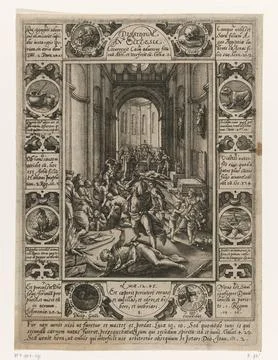 Rijksmuseum, 16th-20th ct, Differences within the church; Dissidium in ecclesia; Stock Photos