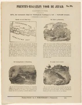 Rijksmuseum, 16th-20th ct, Java, the main island of the Dutch possessions in 库存照片