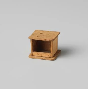 Rijksmuseum, 16th-20th ct, Stew, rectangular, with five holes. Beech wood stove, Stock Photos