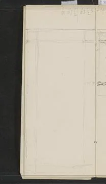 Rijksmuseum, 17th-19th ct, Rectangular frame, 1876 - 1924 Leaf 9 Verso from a Stock Photos
