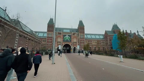 Rijksmuseum 4 Video stock 321778827