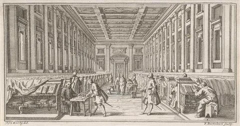 Rijksmuseum, Netherlands,16th-19th, Biblioteca Laurenziana.Interior of the Stock Photos