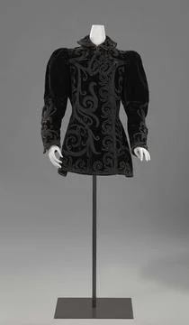 Rijksmuseum, Netherlands,16th-19th, Paletot coat.In the second half of the 19th Stock Photos