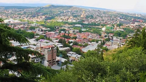 Rike Park, Tbilisi Stock Footage 346250635