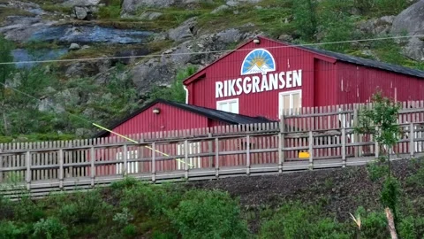 Riksgränsen, Lapland, Sweden Stock Footage 220016785