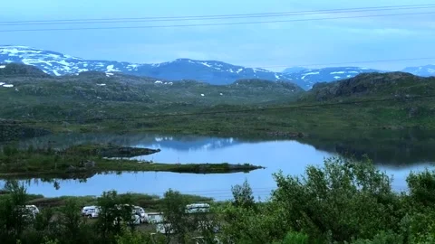 Riksgränsen, Lapland, Sweden Stock Footage 220016812