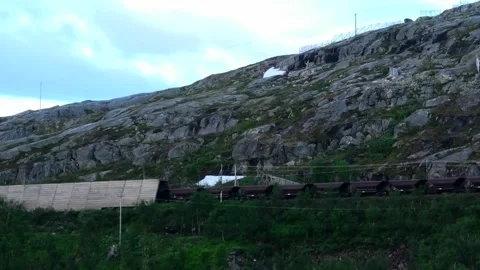 Riksgränsen, Lapland, Sweden Stock Footage 220016880