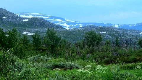 Riksgränsen, Lapland, Sweden Stock Footage 220016882