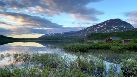 Riksgränsen, Lapland, Sweden 스톡 동영상 220017009