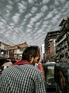 Riksha Puller Stock-Fotos