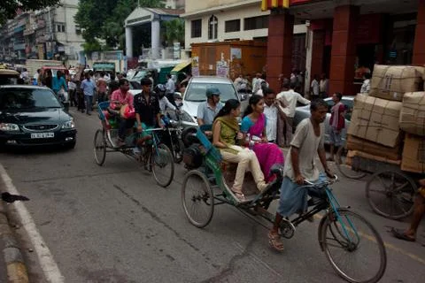 Rikshaw Stock Photos