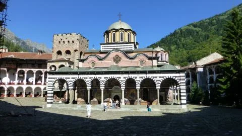 Rila Monastery Stock Photos