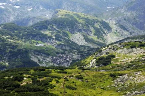 In the rila mountains Stock Photos