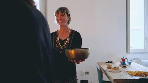 Rin gong Stock Footage 129112474