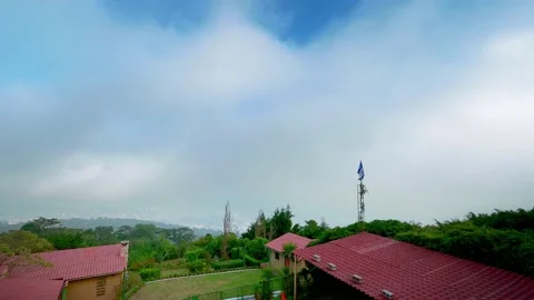 Rincon del Cielo time lapse San Salvador volcano, El Salvador Stock Footage 148053231
