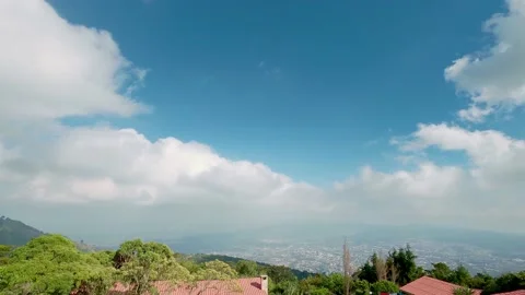 Rincon del Cielo timelapse San Salvador volcano, El Salvador Stock Footage 148051054