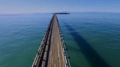 Rincon oil Island 4k Stock Footage 117136304