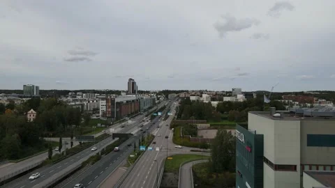 Ring 1 from the air camera moving side ways Stock Footage 139969495