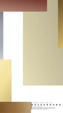 Ring abstract rectangular background with drop shadow. Vector illustration, w Stock Illustration