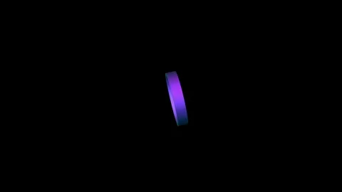 Ring Animation with black background. Ring motion graphics. Stock Footage 284707794
