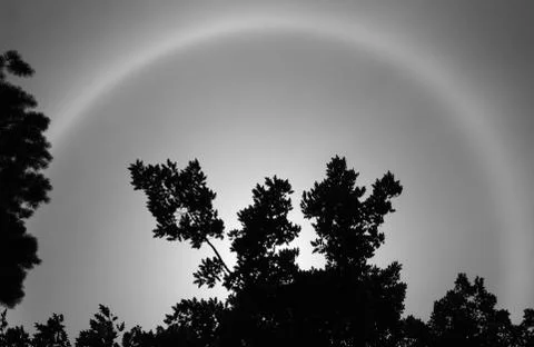 Ring around the sun Stock Photos