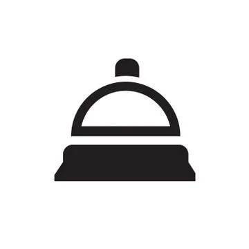 Ring the bell icon Stock Illustration