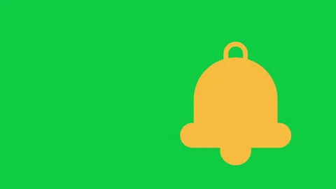 Ring bell notification, Useful for social media, interfaces, infographics Stock Footage 301582190