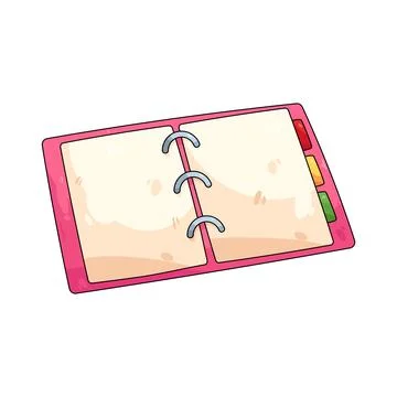 Ring binder Stock Illustration