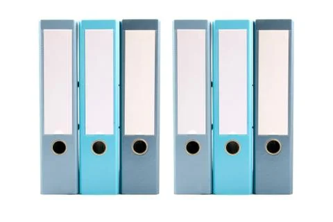 Ring binders Foto stock