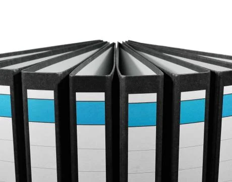 Ring binders Stock Photos